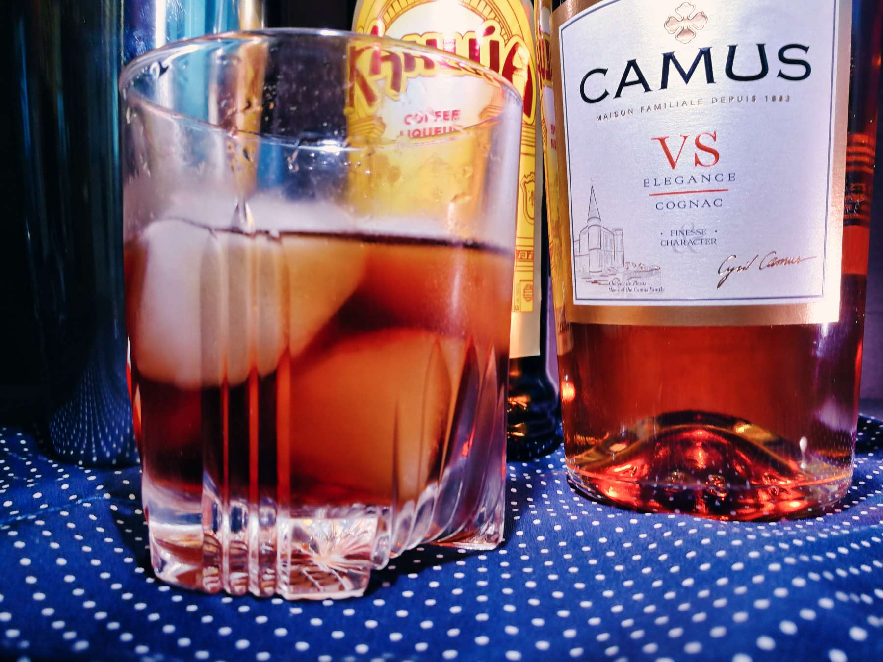 Napoleon Noir - Cognac Cocktail - Camus VS Elegance - Kahlua