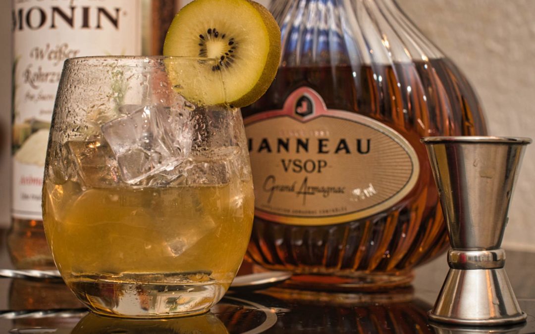 Die LeGnac Cocktail Serie – Artikel Nr. 3 – The Kiwi – Cocktail mit Armagnac.